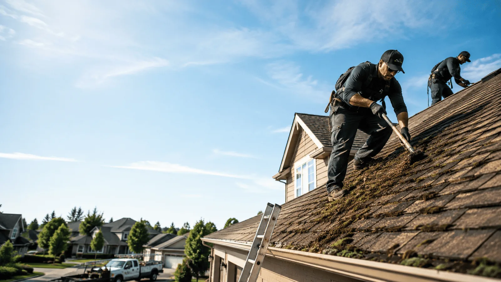 Roof Moss Removal in Buxton, ME near me